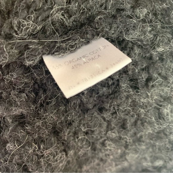 Eileen Fisher Open Knit Organic Cotton Alpaca Blend pullover Sweater - Picture 10 of 13